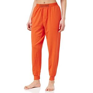 Calvin Klein Jogger pyjamabroek voor dames, Rood, XS