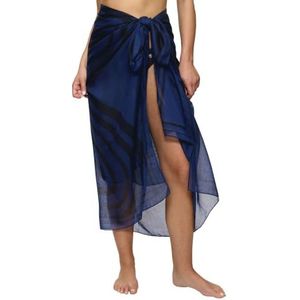 Triumph Beach MyWear Pareo Blue Combinatie, Sage Green, Eén maat