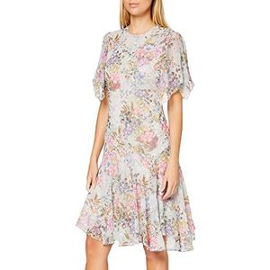 Gina Bacconi Estera cocktailjurk voor dames, Grijs, 38 NL