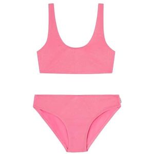 Pepe Jeans Lurex SC Bikiniset, tweedelig badpak voor meisjes, roze (roze roze), 12 Jaren