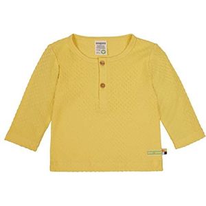 loud + proud Unisex kinderen badstof met stippen, GOTS-gecertificeerd shirt, goud, 74/80, goud