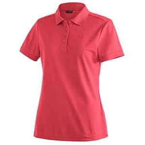 Maier Sports - Ulrike - T-shirt - Rood - Piqué - Sneldrogend