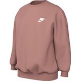 Meisjes-sweatshirt met ronde hals Nike Club Fleece Oversized LBR
