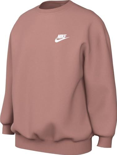 Meisjes-sweatshirt met ronde hals Nike Club Fleece Oversized LBR