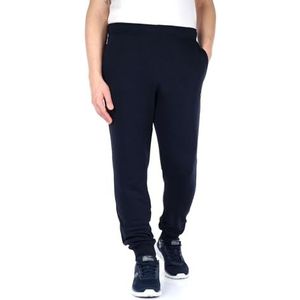 Champion Legacy Icons Powerblend Terry C-logo Rib Cuff trainingsbroek, marineblauw, XS SS24, Navy Blauw, XS