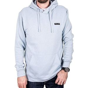 Teddy Smith Sweatshirt voor heren, model S Nark Hoody Fit, Gletsjer blauw Chinees, L/Tall