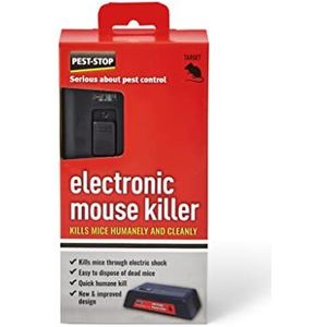 Pest-Stop PSEMK Elektronische muiskiller, zwart