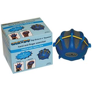 CanDo Handtrainer, vingertrainer Digi-Extend n'Squeeze®, blauw (zwaar)