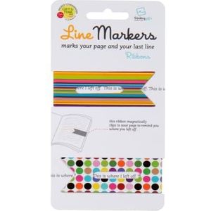Linemarker Page Marker | Book Holder | Magnetic Bookmarks Set of 2 | Magnet Page Holder Clip for Reading | Book Marker | Gift Idea for Readers, Book Lovers