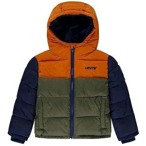 Levi's - Kidswear - Gewatteerde Jas - Ocean Cavern - Met Capuchon