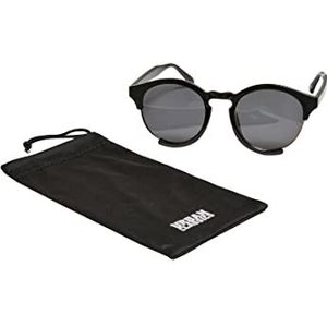 Urban Classics Unisex Coral Bay zonnebril, zwart, één maat, zwart, One Size