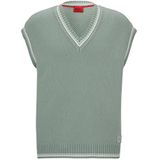 HUGO Knitted_Sweater, Light/Pastel Green, XL