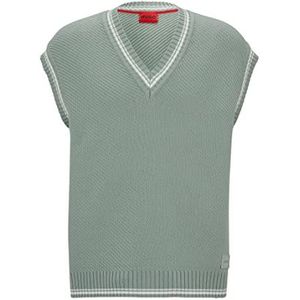 HUGO Knitted_Sweater, Light/Pastel Green, M