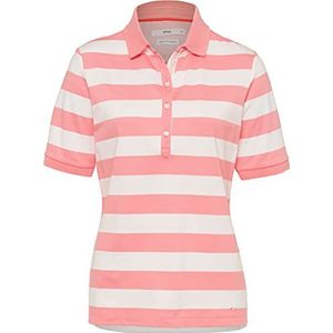BRAX Style Cleo Finest Pique Stretch poloshirt voor dames, meloen., 34