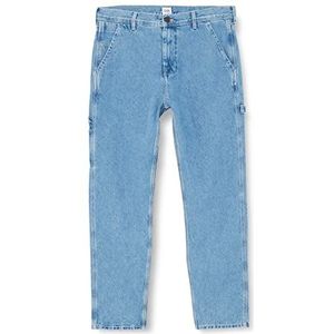 Lee Carpenter Jeans voor heren, Vintage Steen, 46W x 34L