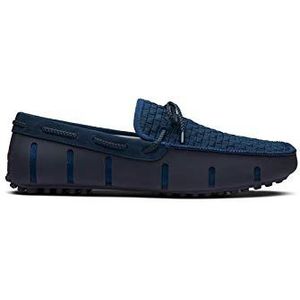 SWIMS The Woven Driver Mocassin voor heren, navy, 42 EU