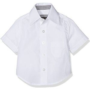 Gol Babyjongens korte mouwen Kentkraag, regular fit overhemden, wit (wit 6), 74 cm