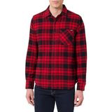 REPLAY - Overhemd - Zwart/Wit - Flanel - Geruit - Lange Mouw