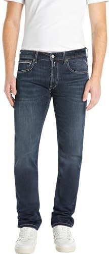 Replay - Grover - Jeans - Blauw - 5 Pockets - Power Stretch