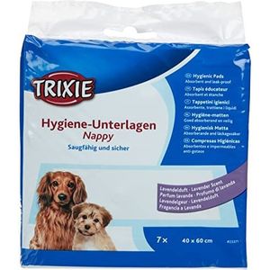 Trixie - Trainingsmat Lavendel geurende Nappy 40 * 60 cm voor hond 7 stuks - TR-23371
