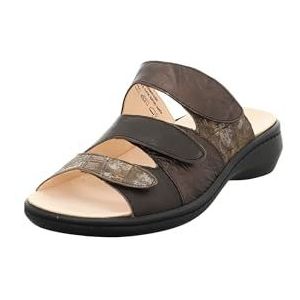 Think Camilla dames lederen voering clogs, grunge/combi 9010, 37 EU, grunge combi 9010, 37 EU