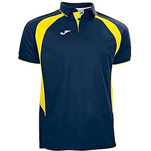 Joma Heren Champion 3 T-shirt, Marino-Amarillo - 309, 4XS