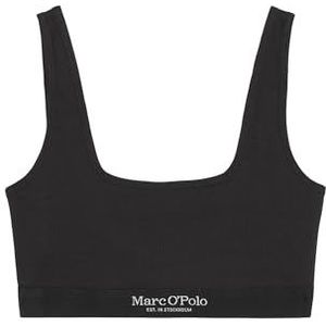 Marc O´Polo Dames Iconc Rib Pullover Bralette BH, Zwart, S