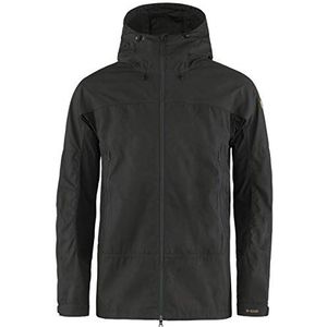 Fjällräven Heren Abisko Lite trekkingjas, dark grey-black, M