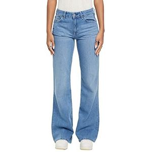 ESPRIT Dames 023EE1B304 Jeans, 903/BLUE Light WASH, 25/34, 903/Blue Light Wash., 25W x 32L