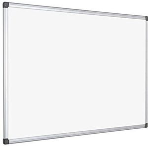 Bi-Office MA0212170 witboard Maya, Dubbelzijdig Melamine Oppervlak, Niet-Magnetisch, Aluminium Omlijsting, 60x45 cm