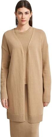 Bugatti Damen Vest met brede geribde boorden