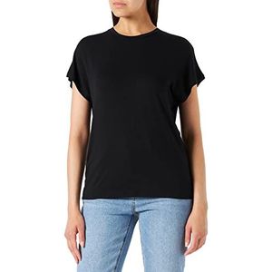 ONLY JdY Dames JDYNELLY S/S Top JRS NOOS T-shirt met ronde hals, zwart, M