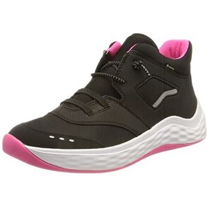 Superfit Bounce licht gevoerde Gore-tex sneakers voor meisjes, zwart roze 0010, 40 EU Weit
