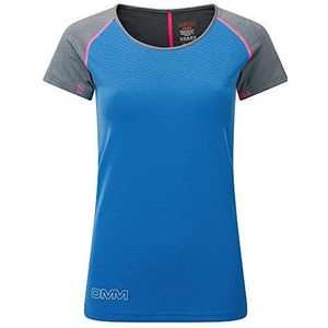 M&O Dames Flow T-shirt met lange mouwen met ritssluiting.