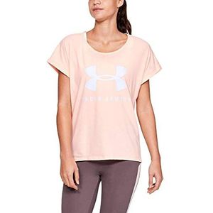 Under Armour Graphic Sportstyle Fashion Ssc Damesshirt met korte mouwen