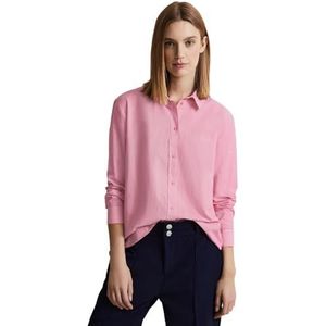 Street One Gestreepte hemdblouse voor dames, Cozy Pink, 40