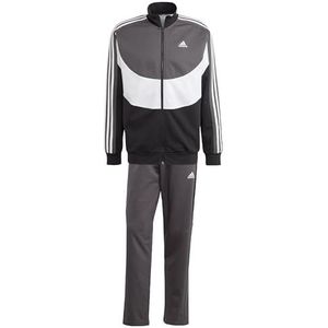 adidas - Colorblock - Trainingspak - Zwart/Wit/Grijs