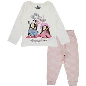 Disney Nana 5204051 S1 Pijama-set, wit, 2 A meisje, Wit., 24 Maanden