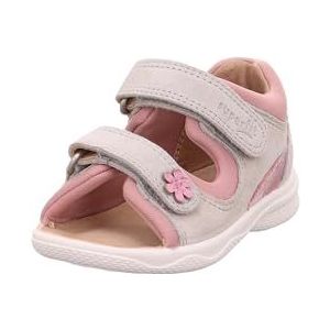 Superfit meisjes polly sandaal, Lichtgrijs roze 2500, 18 EU