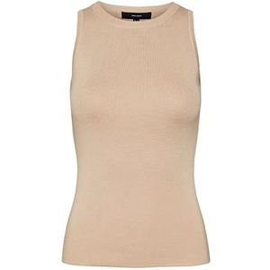 VERO MODA Dames Vmnewsofi Sl O-Neck Ga Noos Top, Irish Cream, XXL