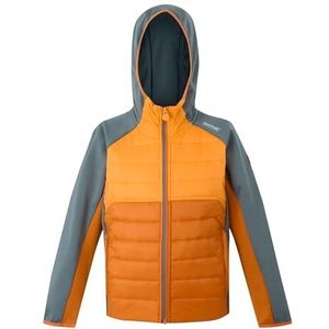 Regatta Kielder IX Hybrid Jacket voor kinderen met Extol Stretch inzetstukken en synthetische Warmloft down-touch isolatie, perfect voor wandelen, wandelen en buitenactiviteiten