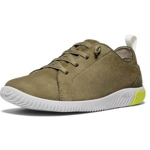 KEEN Unisex Knx Lace Sneakers voor kinderen, Martini Olive Teunisbloem, 32/33 EU