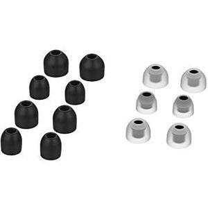 Chofit Oorkappen cover compatibel met Sony WF-1000XM4/WF-1000XM3 oordopjes in-ear oordopjes siliconen zachte oorkussens tips covers oorgels voor WF-1000XM4 hoofdtelefoon (zwart)