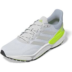 adidas Solarboost 5 W, schoenen Low (Non Football) dames, Crystal White/Crystal White/Lucid Lemon, 44 EU, Crystal White Crystal White Lucid Lemon, 44 EU