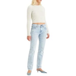 Levi's Middy Straight dames Jeans, Dat is modieus, 25W / 31L