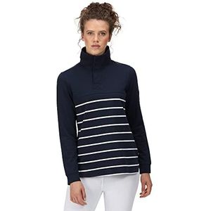 Regatta Camiola II Sweatshirt voor dames, Navy/White Stripes, 7XL