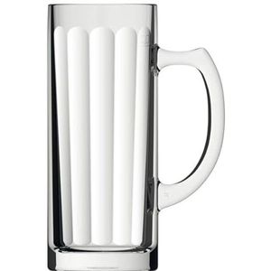 Bierglas, inhoud: 0,50 liter, hoogte: 195 mm, ø: 81 mm, 6 stuks