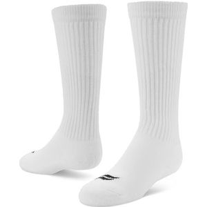 Sof Sole Soccer Over-the-Calf Team Athletic Performance Socks (2 Pair), Large, White