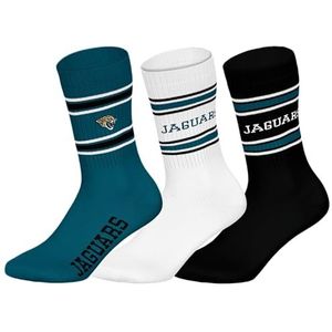 Huddle Sokken ' NFL Jacksonville Jaguars Crew '  blauw / petrol / zwart / wit