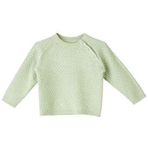 s.Oliver Junior Baby Girls Pullover met knoopsluiting, groen, 86